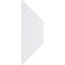 Ekena Millwork Set of Four Panels for 94 1/2"W x 36 1/4"H Nuevo Fretwork Wainscot Wall Paneling WPKP18X01X47NUV - alternate 3